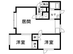 ゆうキャッスルII 2階