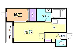 アベリアハイムあいの里II 2階