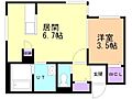 アルファグランデ麻生2階6.8万円