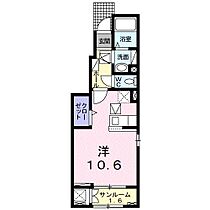 茨城県つくば市上横場（賃貸アパート1R・1階・32.23㎡） その2