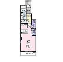 茨城県牛久市ひたち野西４丁目（賃貸アパート1R・1階・36.69㎡） その2