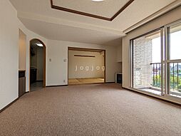 第2九条シャトー桂和 8階3LDKのリビング/ダイニング