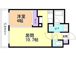 札幌市営東西線 西28丁目駅 徒歩9分 4階/-