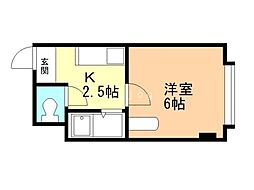 クロスコート 2階