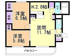 サウス17条II 4階