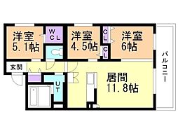 札幌市営東豊線 豊水すすきの駅 徒歩6分 6階/-
