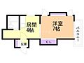 キャッスル北沢札幌3階3.4万円