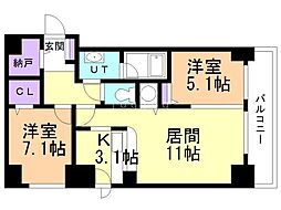 ライラックコート円山大通 3階/307