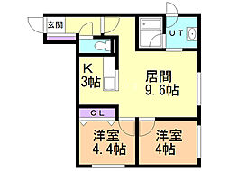 シティレジデンス啓明 2階