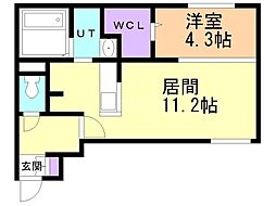 札幌市営南北線 幌平橋駅 徒歩13分 3階/-