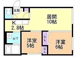 アルシオーネS12 1階/101