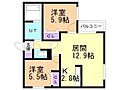 ZABO HILLS 旭山公園通り2階9.6万円