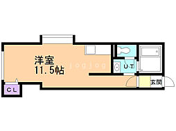 T-BLDG. ワンルームの間取図画像