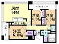 ラフィネタワー札幌南3条18階16.4万円