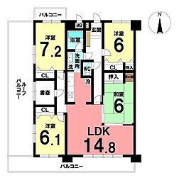 間取図画像 4LDK