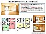 間取り：4LDKの間取りです。各居室が広々としておりゆったりとお過ごしいただけます。