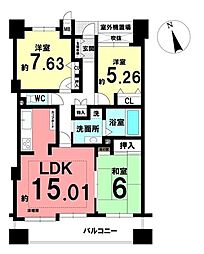 間取図画像 3LDK