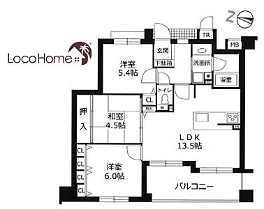 間取り：〜毎月の家賃で家を買う♪ロコホーム〜　