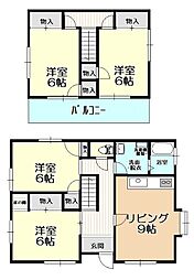 ラ・メゾン吉見 1階5LDKの間取り