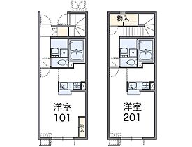 レオネクストHANA 105 ｜ 秋田県大仙市大曲若葉町（賃貸アパート1K・1階・30.00㎡） その2