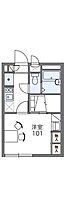 レオパレスサンパーク白金 103 ｜ 秋田県大仙市大曲白金町（賃貸アパート1K・1階・19.87㎡） その2