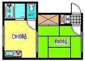 タウニィ保戸野I 202 ｜ 秋田県秋田市保戸野中町（賃貸アパート1DK・2階・23.84㎡） その2