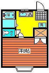 FPKanyo 1Kの間取図画像