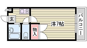 レオパレスＫＵＷＡＤＡ 109 ｜ 兵庫県姫路市書写2459（賃貸アパート1K・1階・23.18㎡） その2