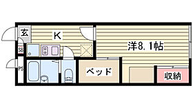 レオパレスジュネス 103 ｜ 兵庫県姫路市砥堀395-1（賃貸アパート1K・1階・22.35㎡） その2