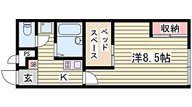 レオパレスＴ’ｓ－ＣＯＡＴ 104 ｜ 兵庫県姫路市上手野415-4（賃貸アパート1K・1階・23.18㎡） その2