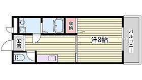 メゾンモンテピッコロ  ｜ 兵庫県姫路市砥堀（賃貸アパート1K・1階・29.92㎡） その2