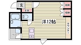 ISM I  ｜ 兵庫県姫路市西夢前台2丁目（賃貸マンション1R・3階・28.03㎡） その2