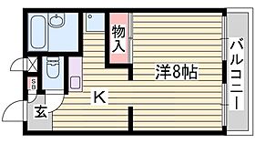 レオパレス北野 205 ｜ 兵庫県姫路市仁豊野624-3（賃貸アパート1K・2階・23.18㎡） その2