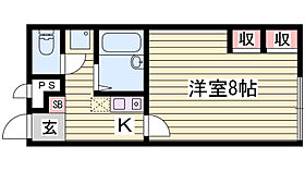 レオパレスくらのまち 202 ｜ 兵庫県姫路市香寺町中仁野275-1（賃貸アパート1K・2階・23.18㎡） その2