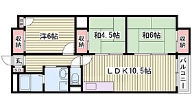 カサ・ディ・フォーレ  ｜ 兵庫県姫路市古二階町（賃貸マンション3LDK・4階・62.10㎡） その2