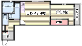 Your Maison Chaleur（ユアメゾン シャルール）  ｜ 兵庫県姫路市忍町（賃貸マンション1LDK・2階・40.45㎡） その2