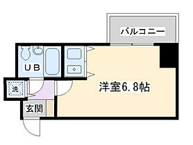 朝日プラザサウスコア姫路  ｜ 兵庫県姫路市飾磨区三宅1丁目（賃貸マンション1R・4階・16.66㎡） その2