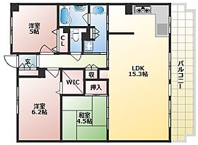 リベ・グラート姫路ベルスウィート  ｜ 兵庫県姫路市十二所前町（賃貸マンション3LDK・5階・69.68㎡） その2