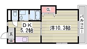 ヴィオーレ天神  ｜ 兵庫県姫路市大津区天神町1丁目（賃貸アパート1DK・2階・35.10㎡） その2