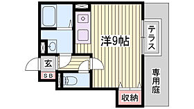 サニーコート別所  ｜ 兵庫県姫路市別所町別所（賃貸アパート1R・1階・26.12㎡） その2