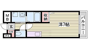 シャルマンビラＢ  ｜ 兵庫県姫路市飾磨区阿成渡場847番地4（賃貸アパート1K・1階・25.25㎡） その2