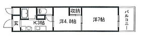 宮西パレス・壱号館  ｜ 兵庫県姫路市北条宮の町（賃貸マンション2K・2階・37.41㎡） その2