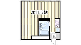 しらさぎメモリアル  ｜ 兵庫県姫路市北平野2丁目（賃貸マンション1R・2階・24.84㎡） その2