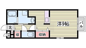 メルベーユ双葉  ｜ 兵庫県姫路市双葉町（賃貸アパート1R・2階・34.00㎡） その2