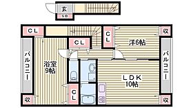 スカイルームI  ｜ 兵庫県姫路市南条（賃貸アパート2LDK・2階・67.04㎡） その2