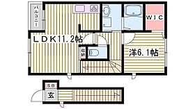 メゾン328  ｜ 兵庫県姫路市四郷町東阿保（賃貸アパート1LDK・2階・51.31㎡） その2