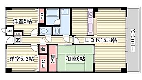 Ｌａｎｄ・Ｓ  ｜ 兵庫県姫路市西中島（賃貸マンション3LDK・2階・75.00㎡） その2