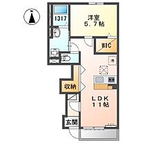 マグノリア  ｜ 兵庫県揖保郡太子町東保（賃貸アパート1LDK・1階・43.23㎡） その2