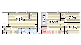 シャーメゾン上野田 B  ｜ 兵庫県姫路市飾磨区上野田6丁目（賃貸アパート3LDK・1階・82.77㎡） その2