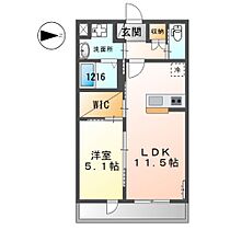 コンフォール　エスパール  ｜ 兵庫県揖保郡太子町糸井（賃貸アパート1LDK・2階・42.50㎡） その2